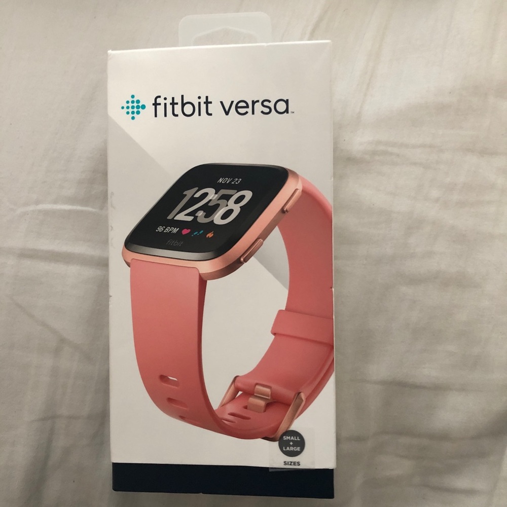 NEW! Rose Gold Peach Fitbit Versa